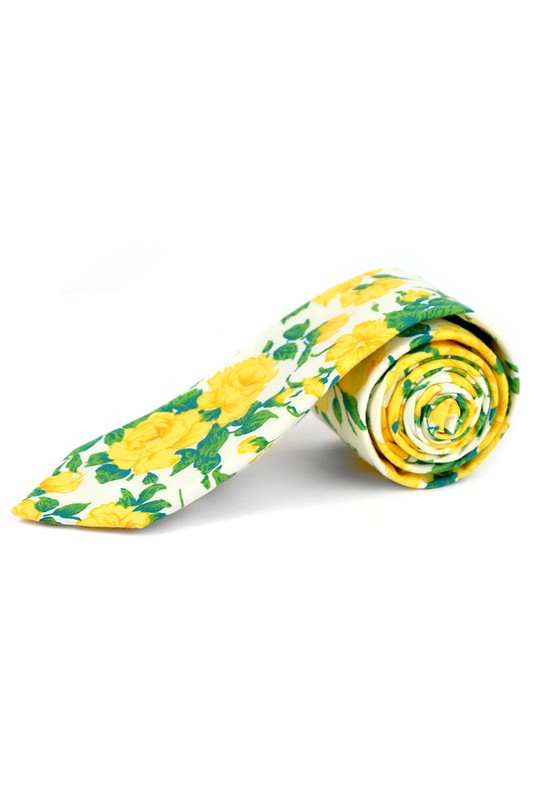 FLORAL SLIM TIES